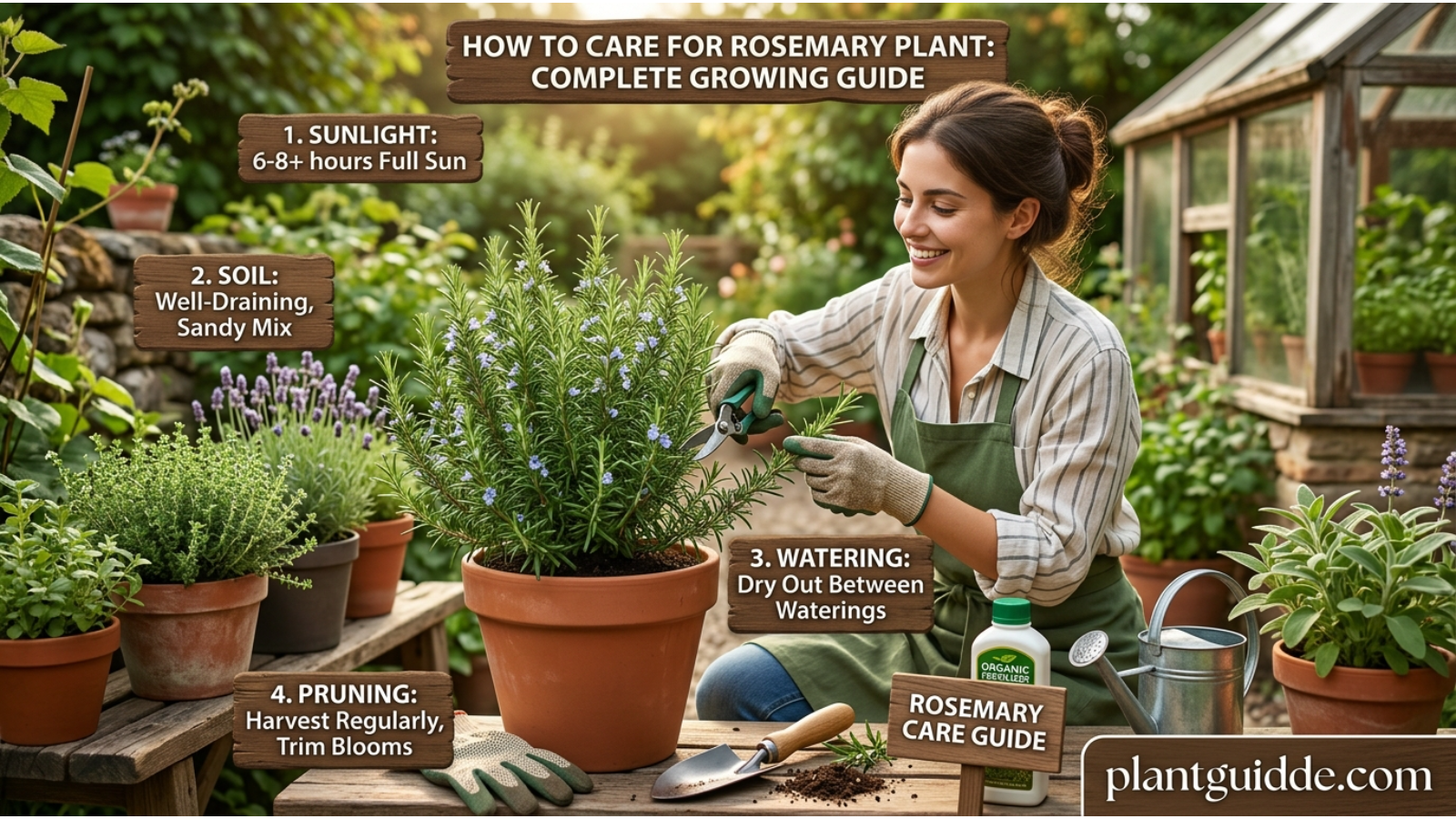 care for rosemary plant
