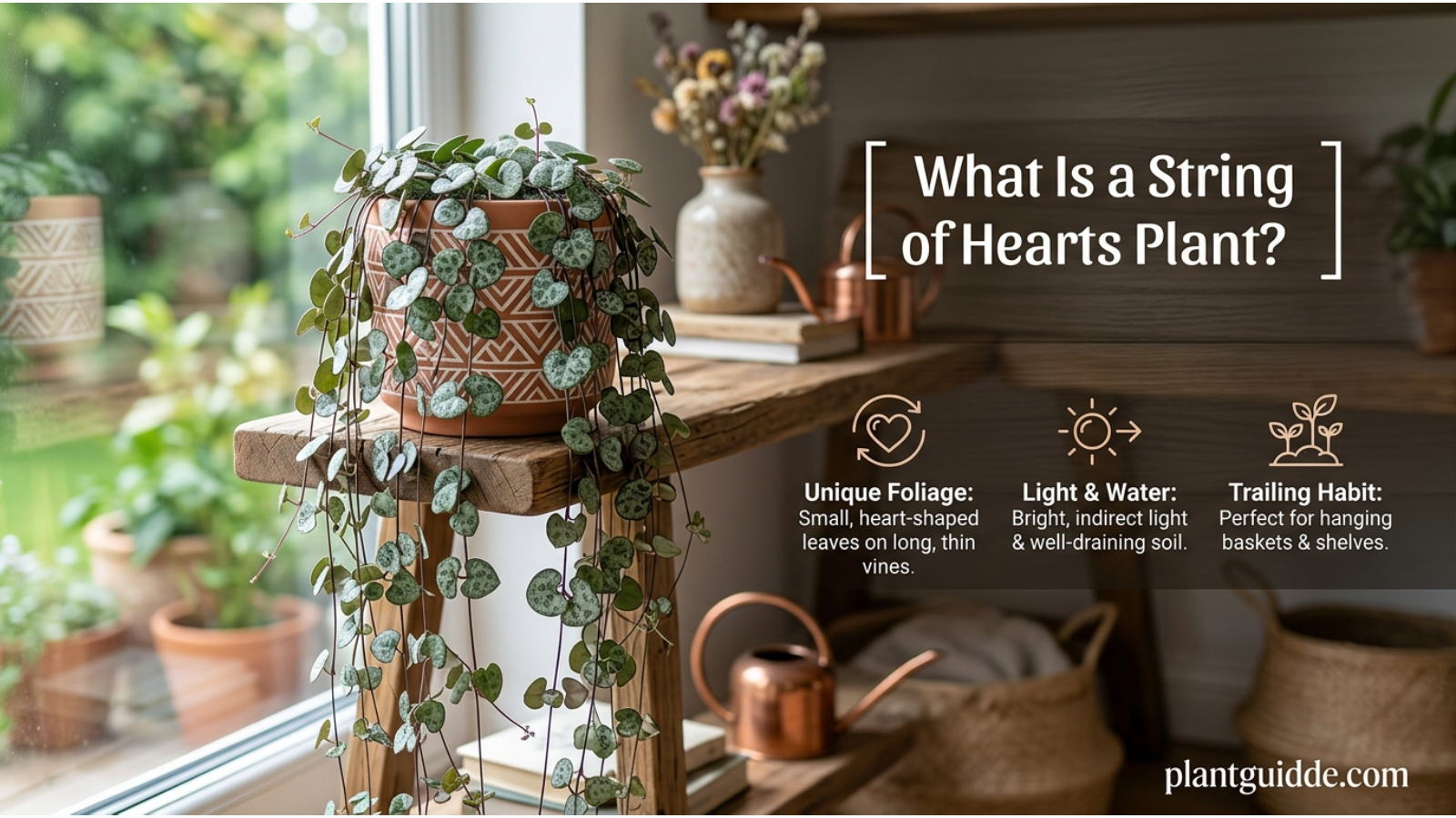 What Is a String of Hearts Plant