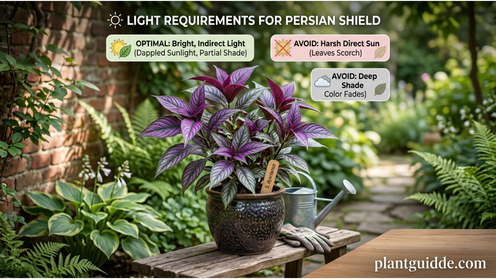 Light Requirements for Persian Shield