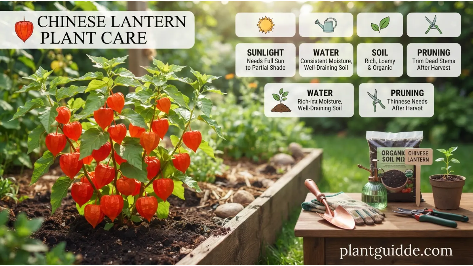 chinese lantern plant care
