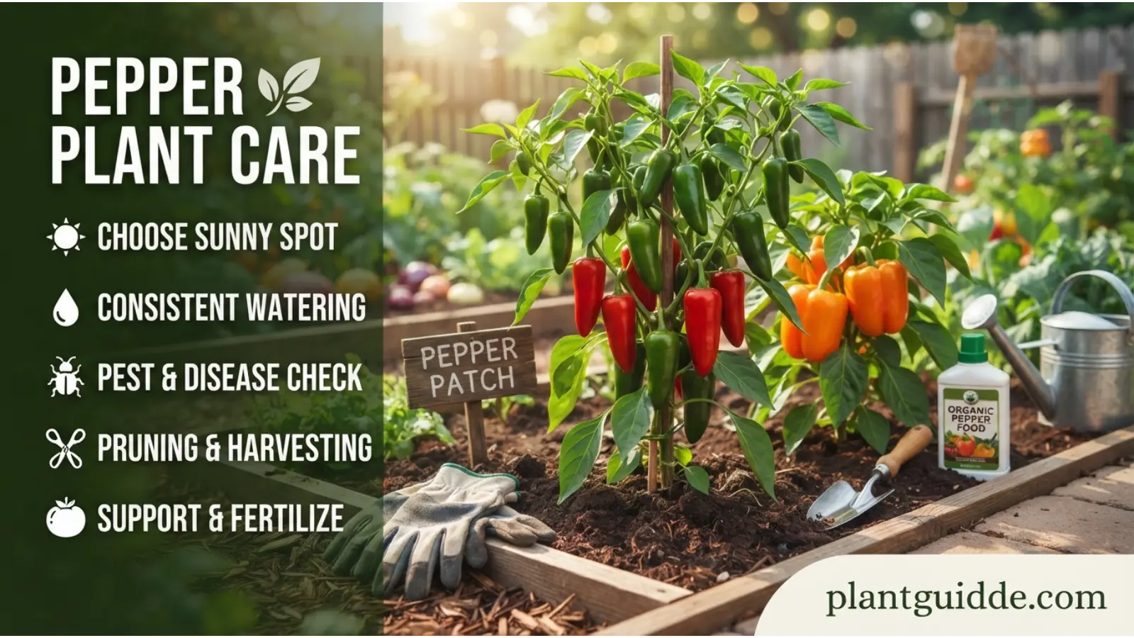 pepper plant care