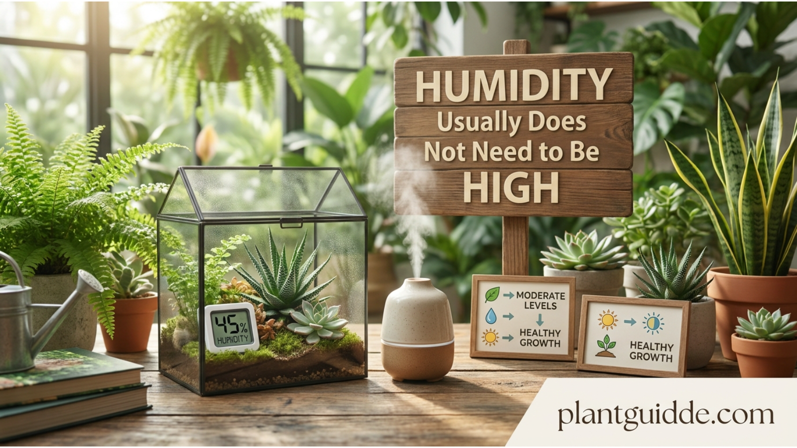 Humidity Usually Does Not Need to Be High