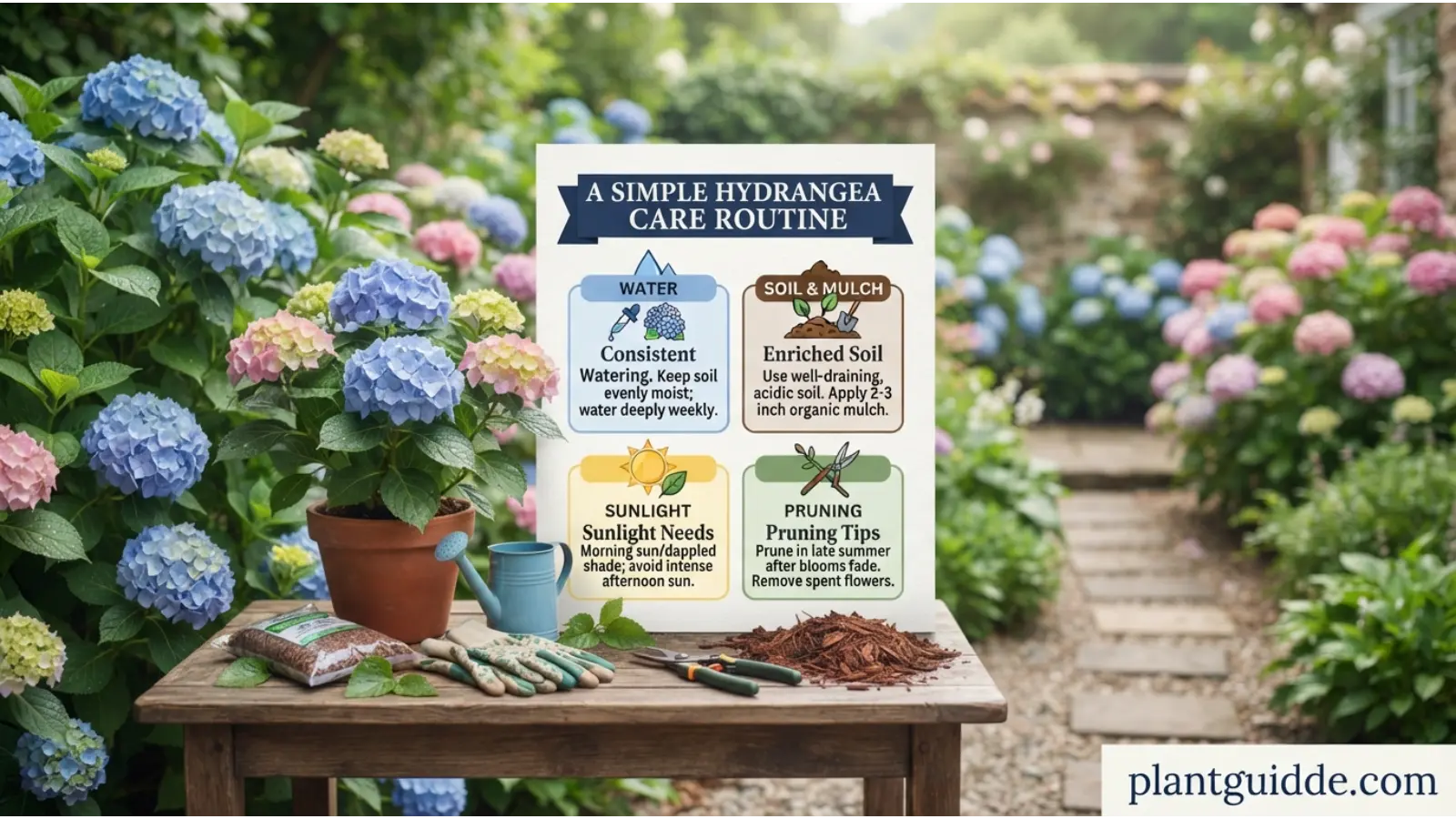 A Simple Hydrangea Care Routine