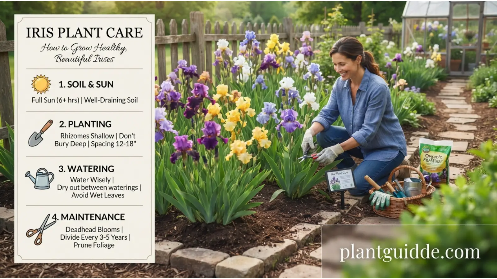 iris plant care