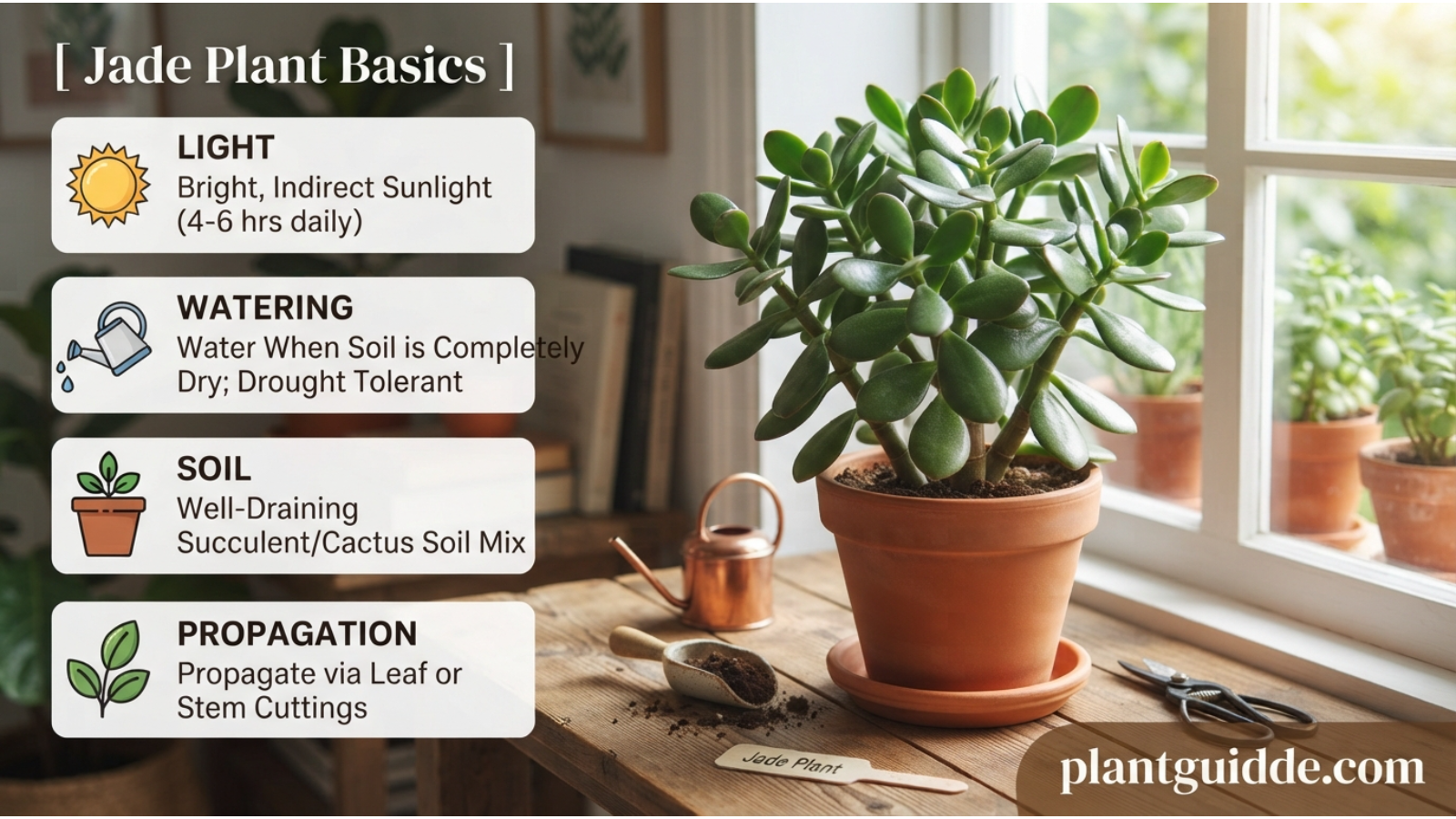 Jade Plant Basics