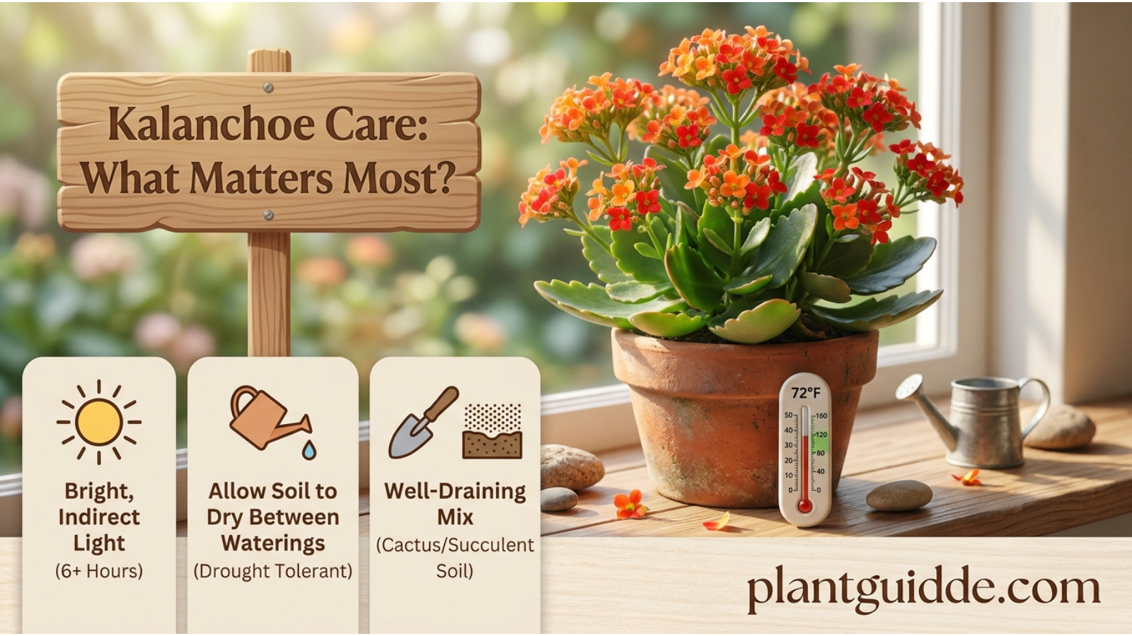 Kalanchoe Care: What Matters Most?