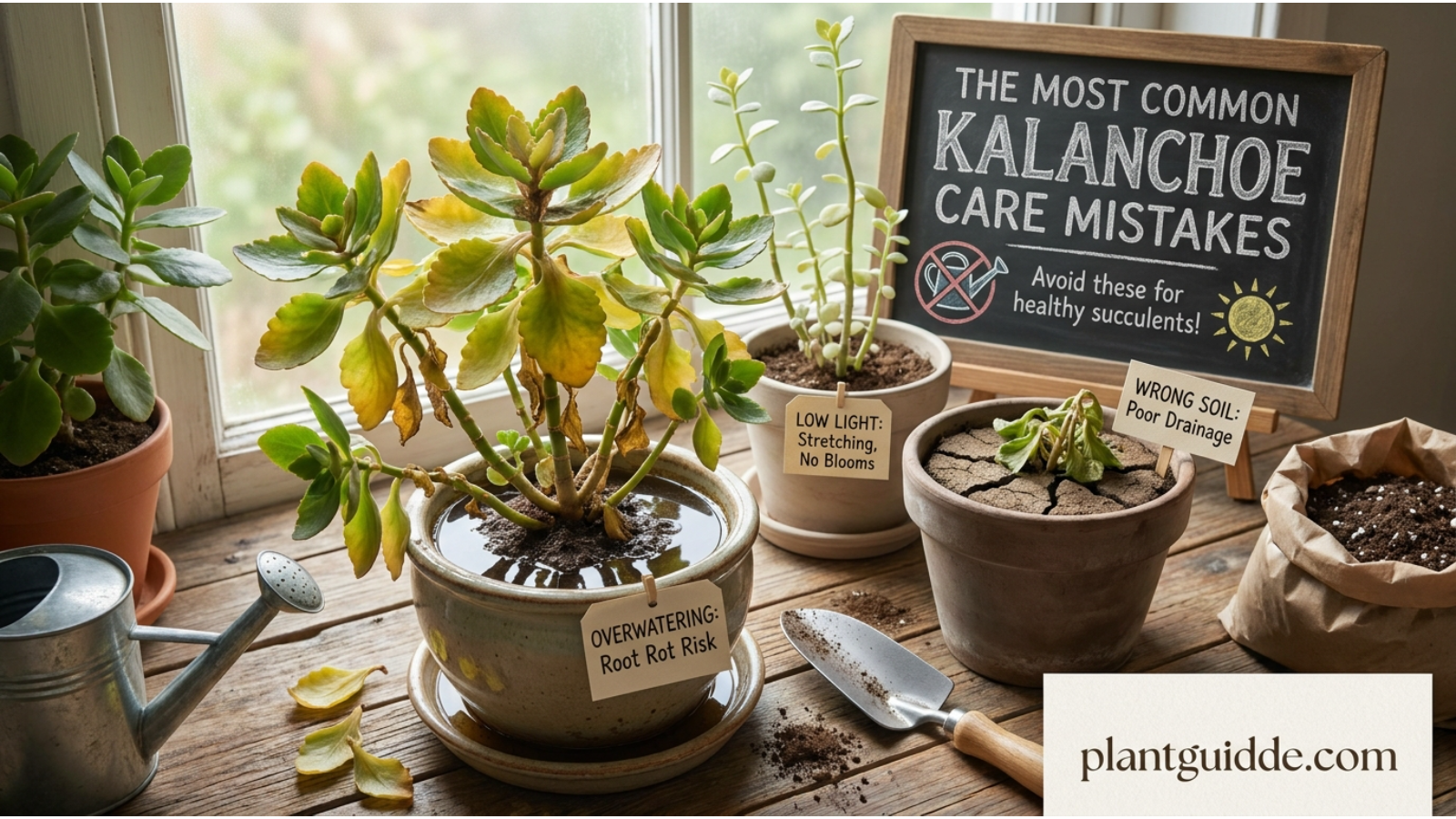 Kalanchoe Care Mistakes