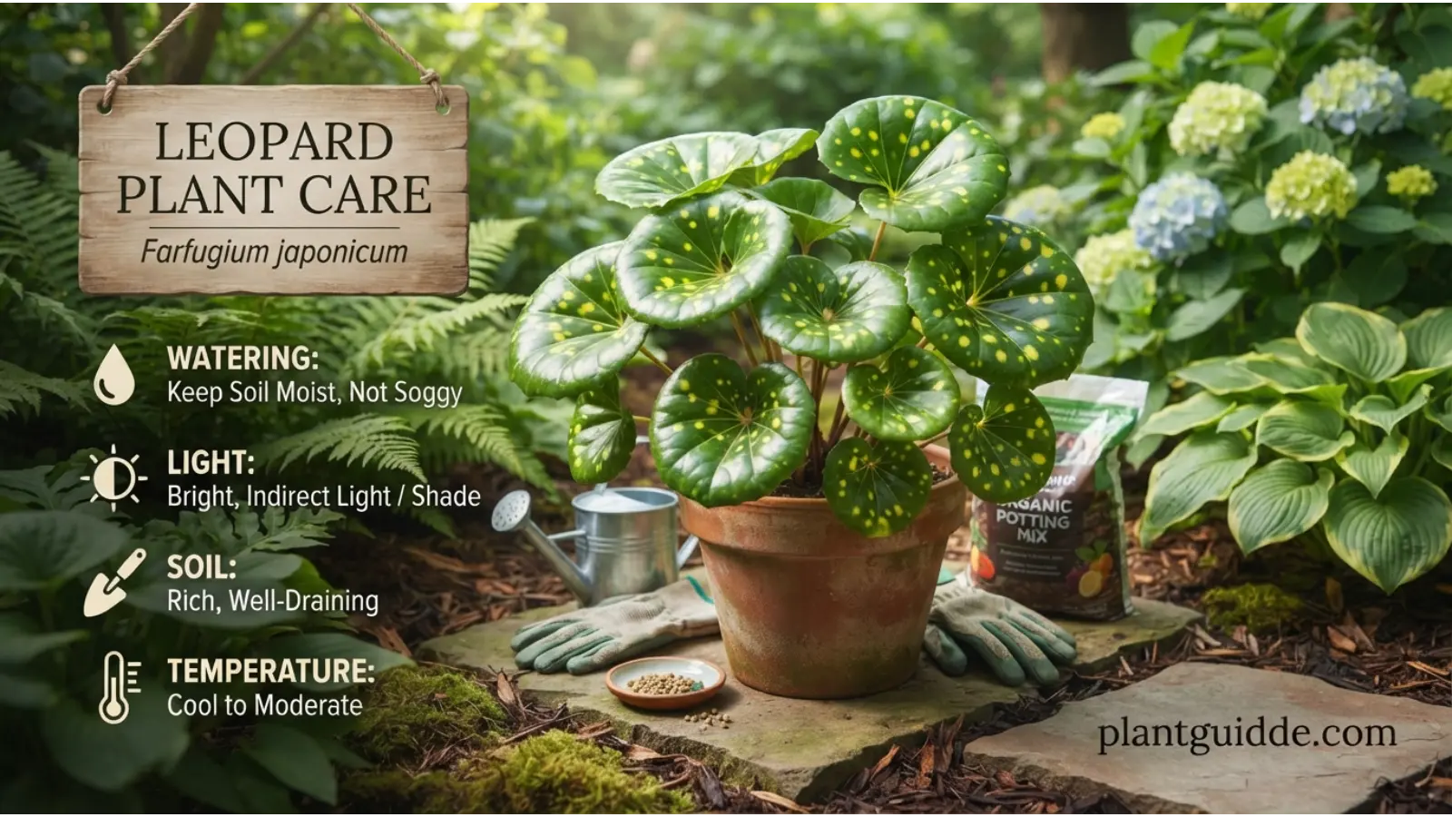 leopard plant care