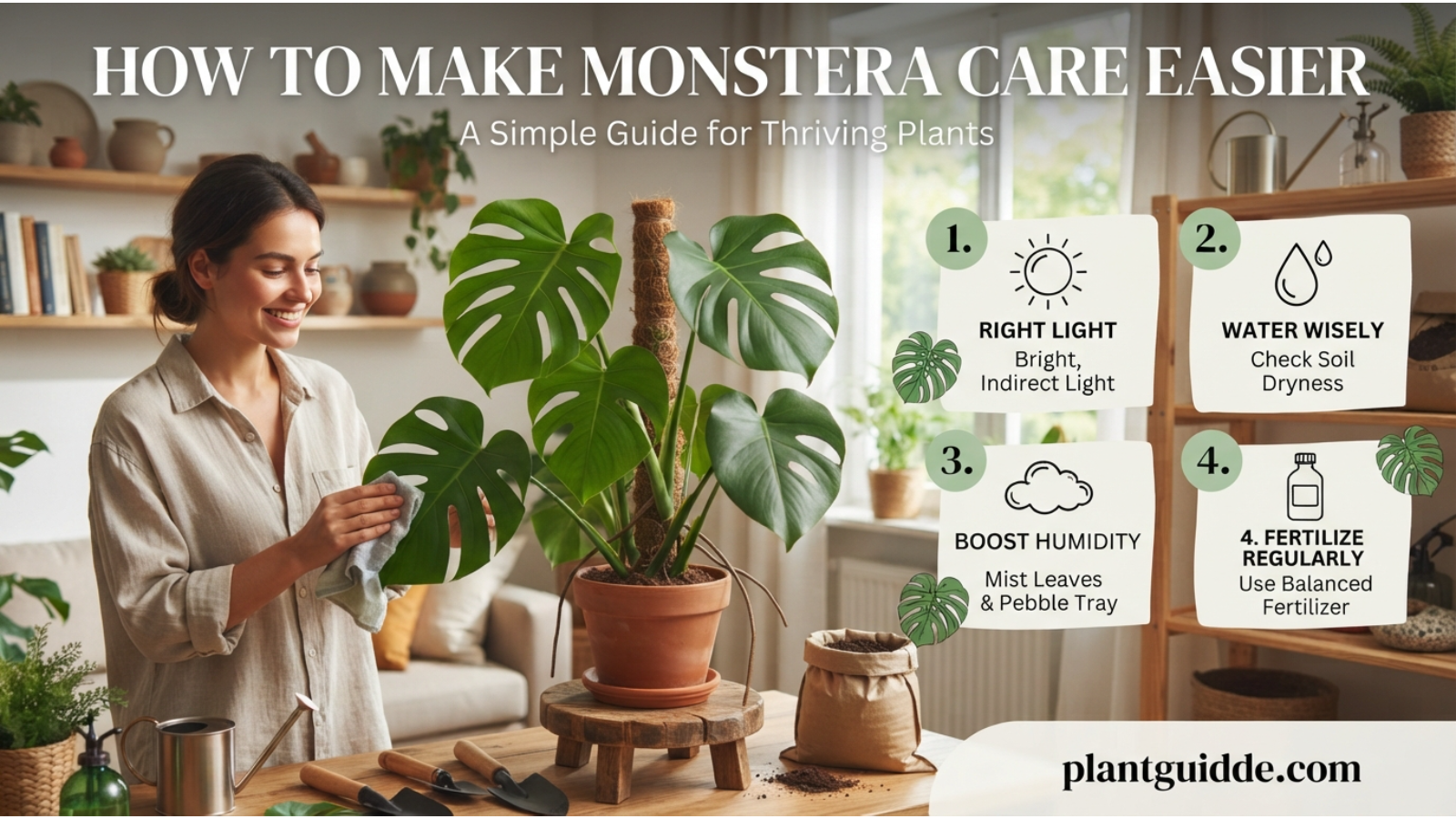 Make Monstera Care Easier