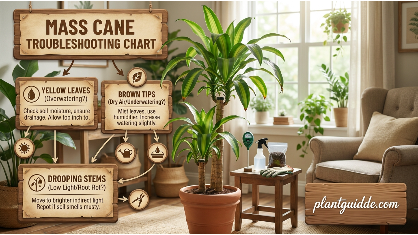 Mass Cane Troubleshooting Chart