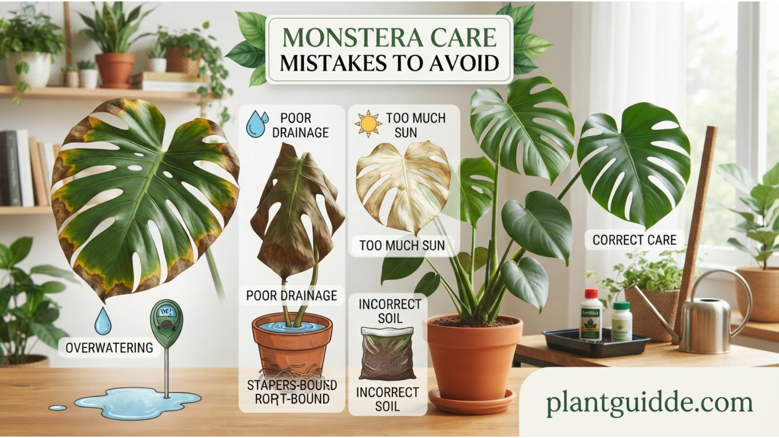 Monstera Care Mistakes to Avoid