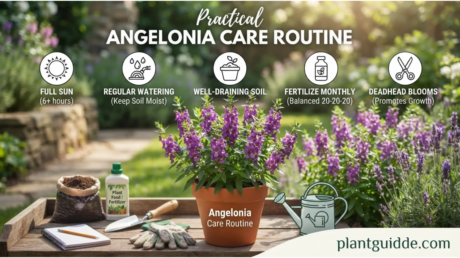 Practical Angelonia Care Routine