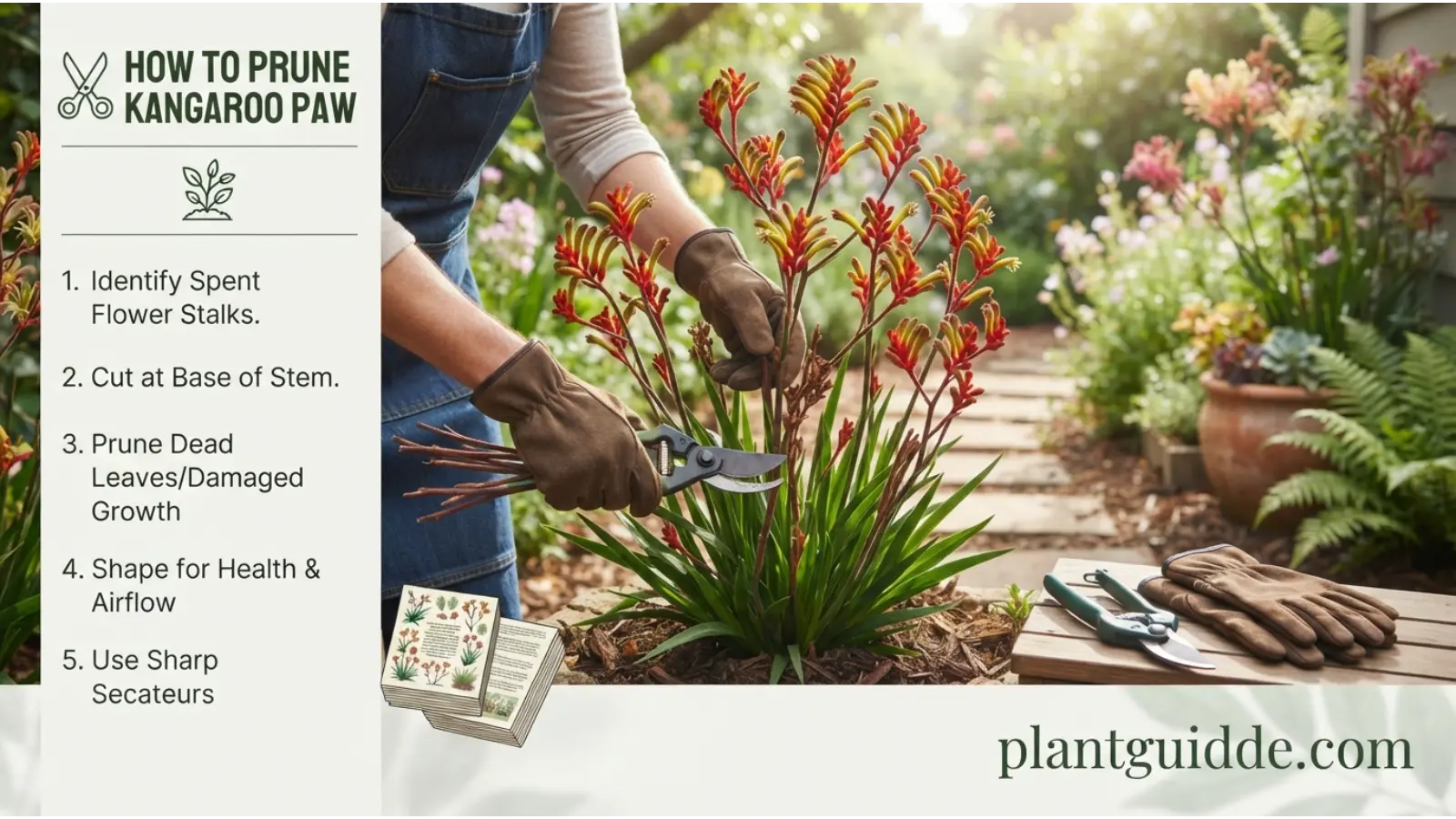 How to Prune Kangaroo Paw
