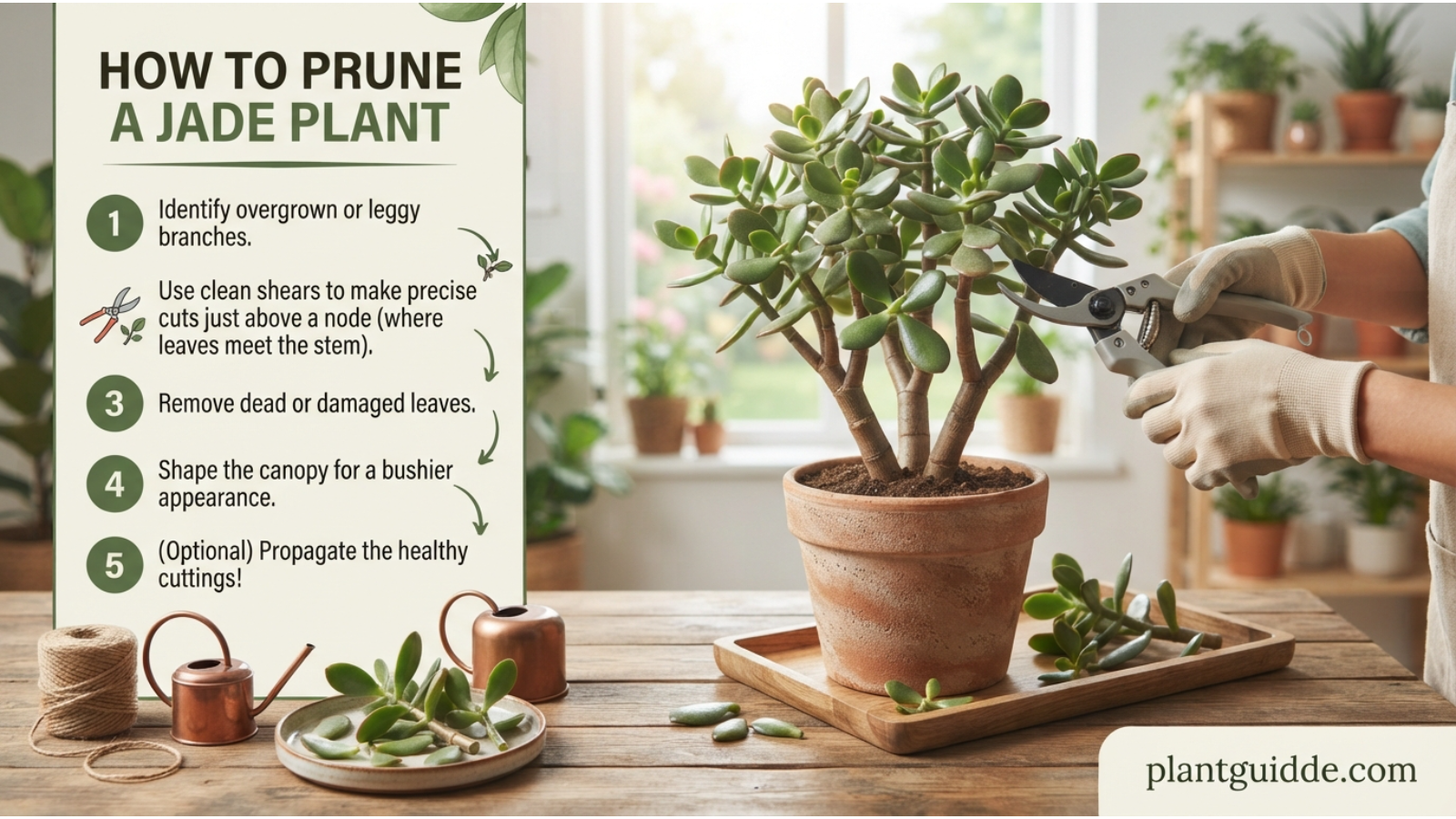 How to Prune a Jade Plant