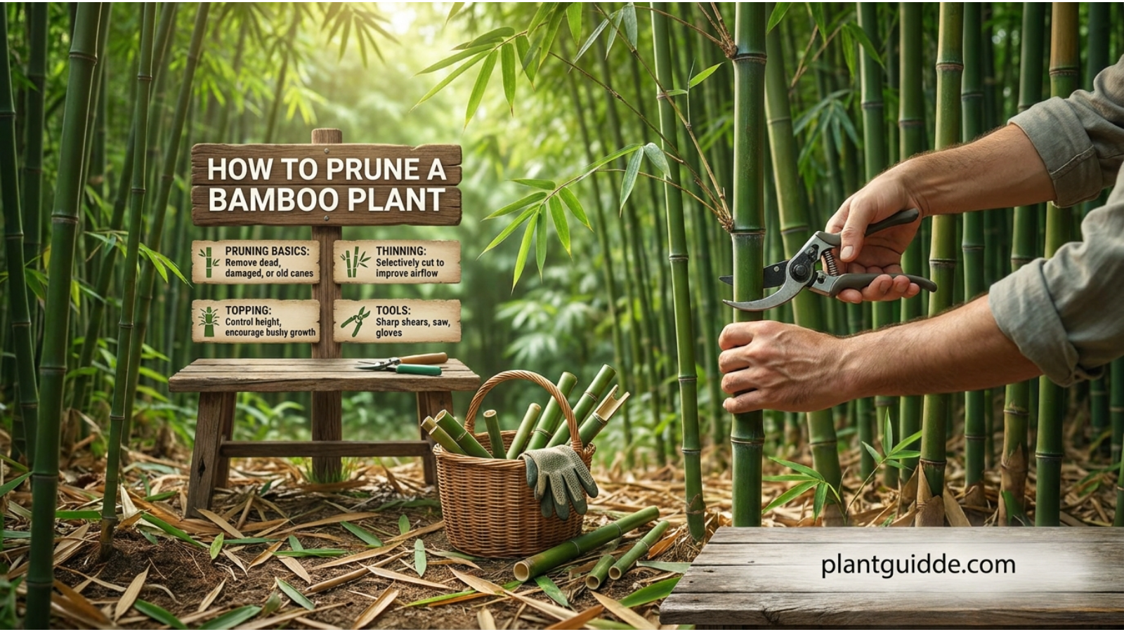 How to Prune a Bamboo Plant