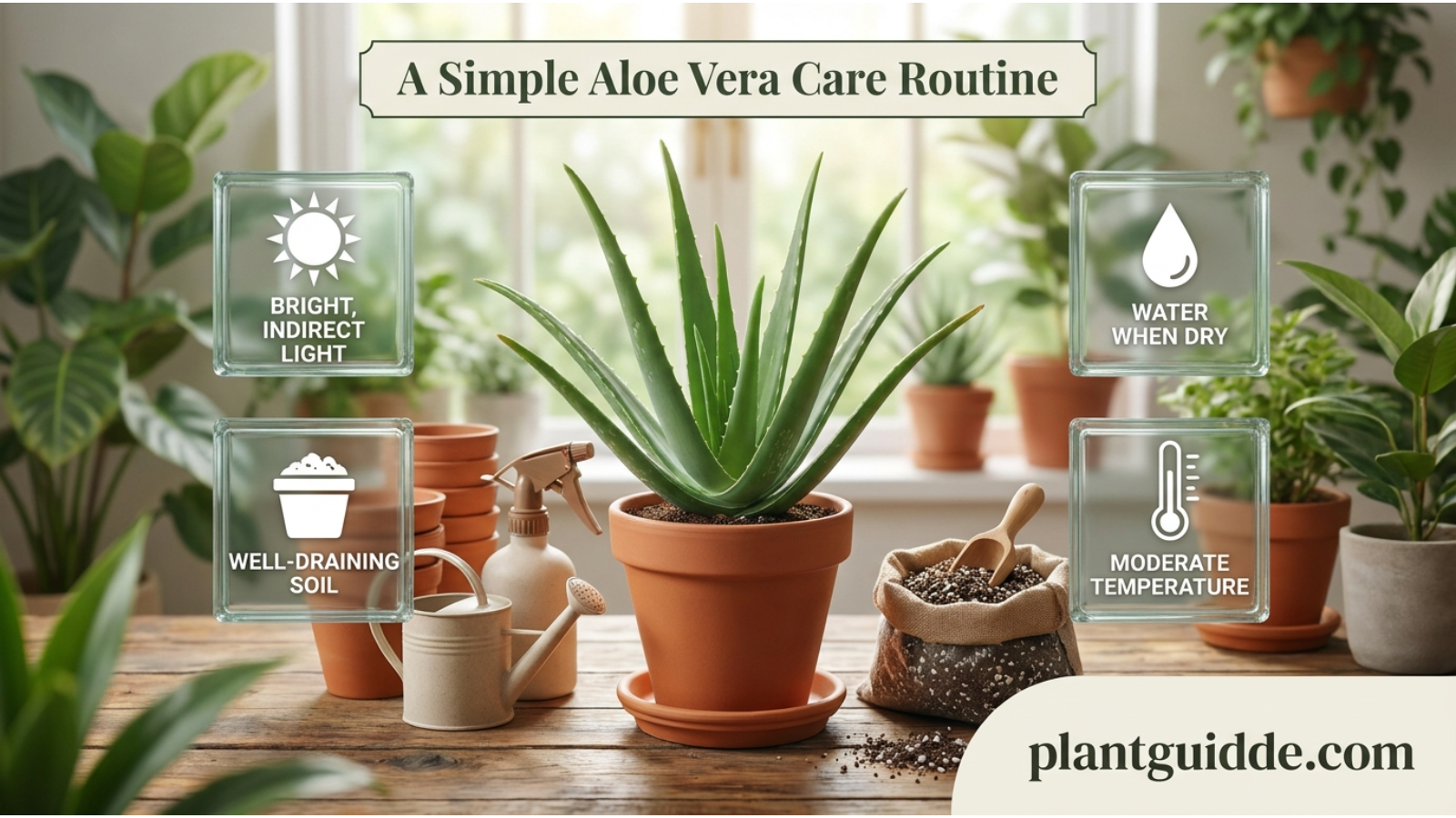 A Simple Aloe Vera Care Routine