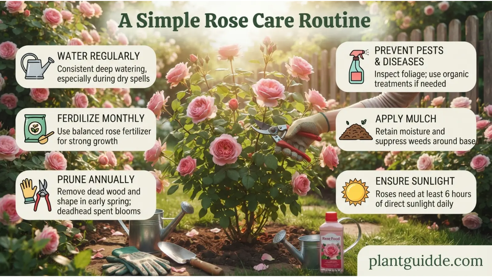 A Simple Rose Care Routine