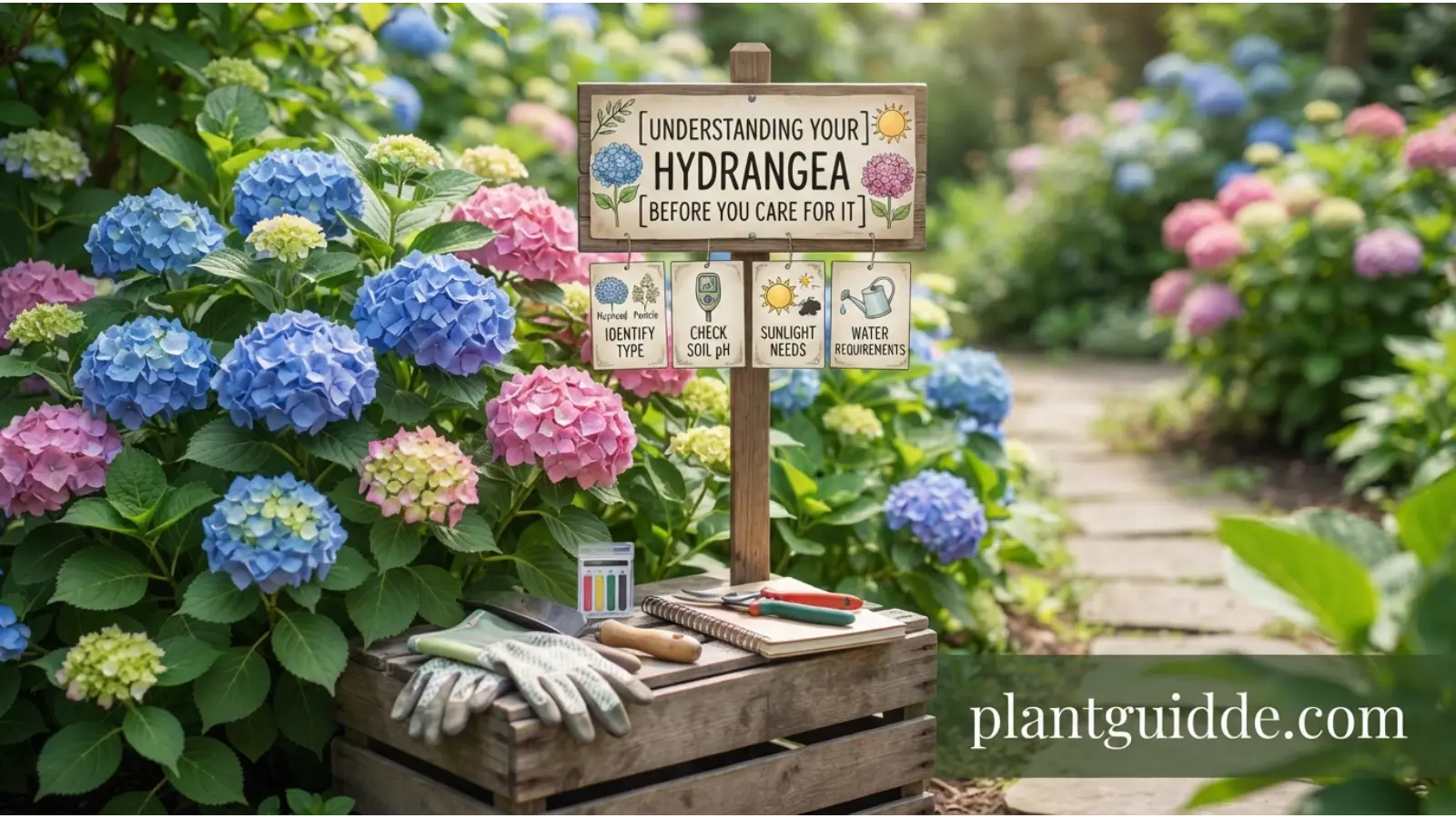 Hydrangea Before You Care for It
