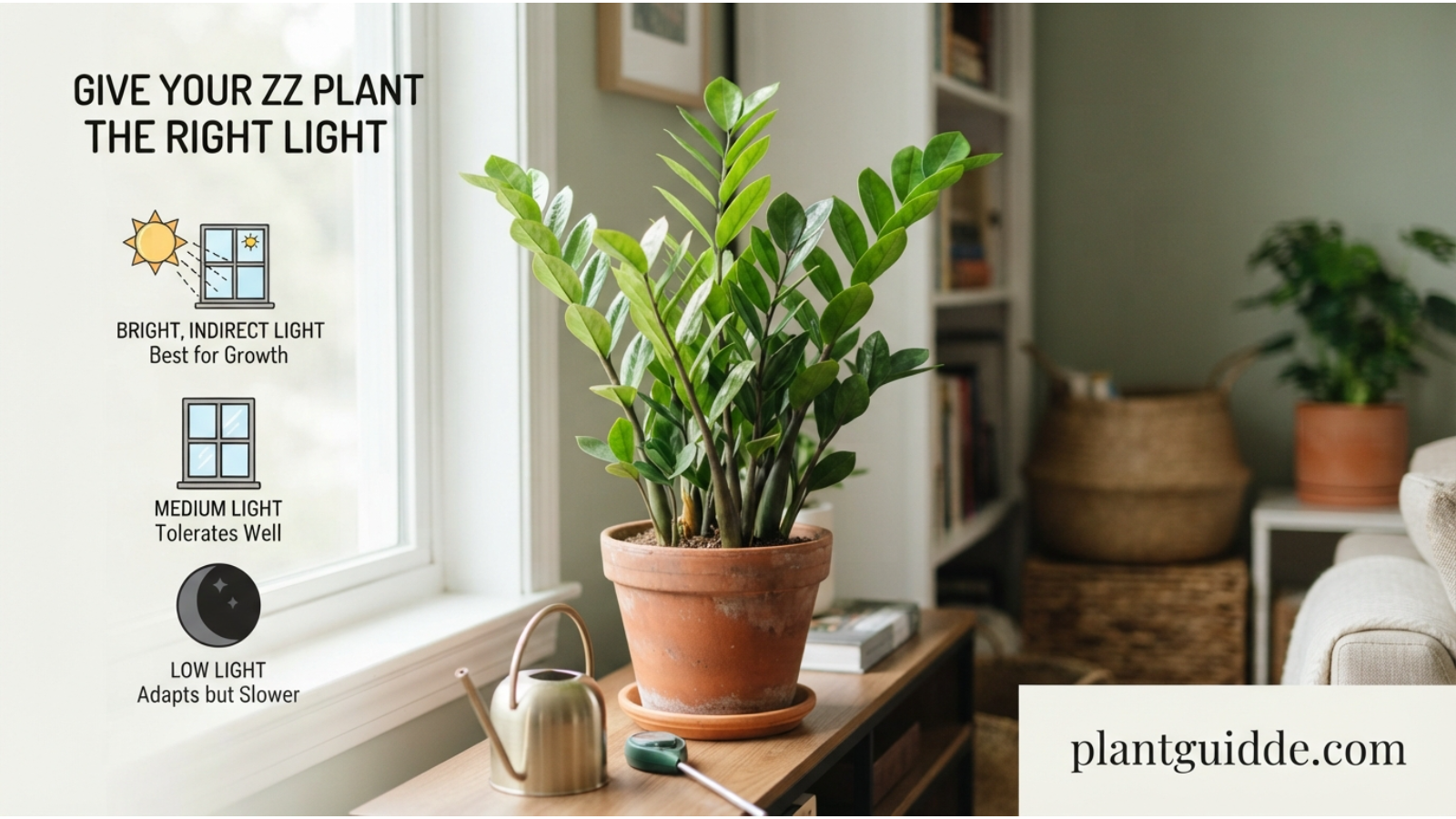 ZZ Plant the Right Light
