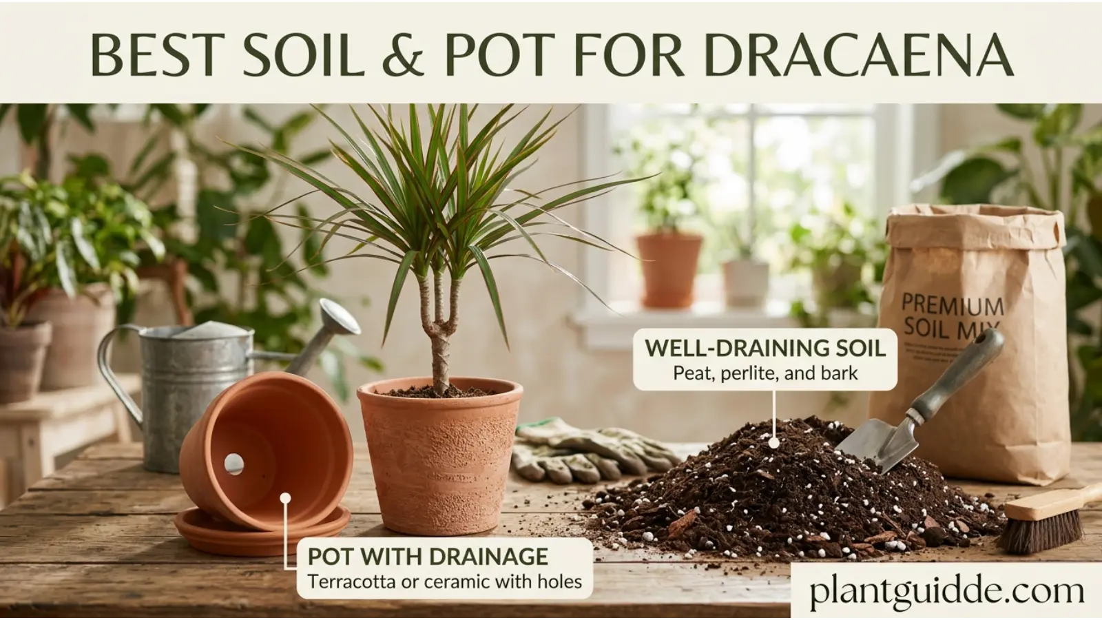 Best Soil and Pot for Dracaena