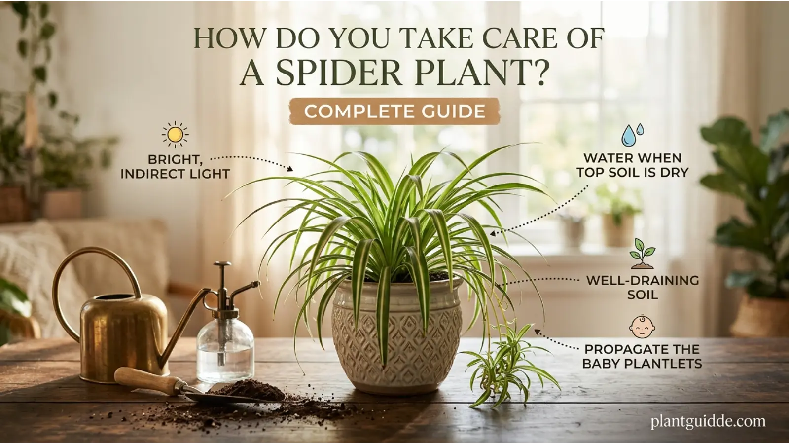 take care of a spider plant