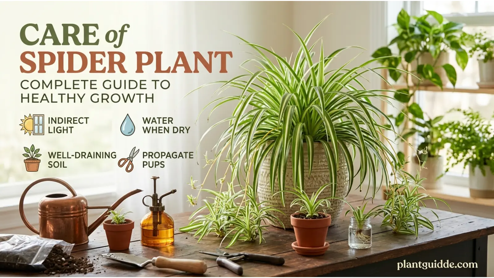 care of spider plant