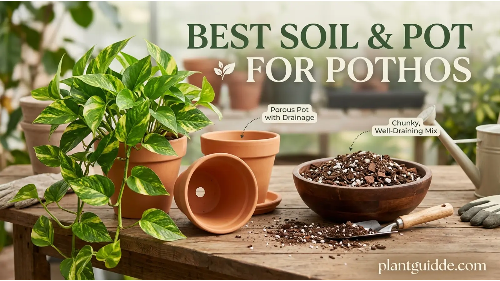 Best Soil and Pot for Pothos