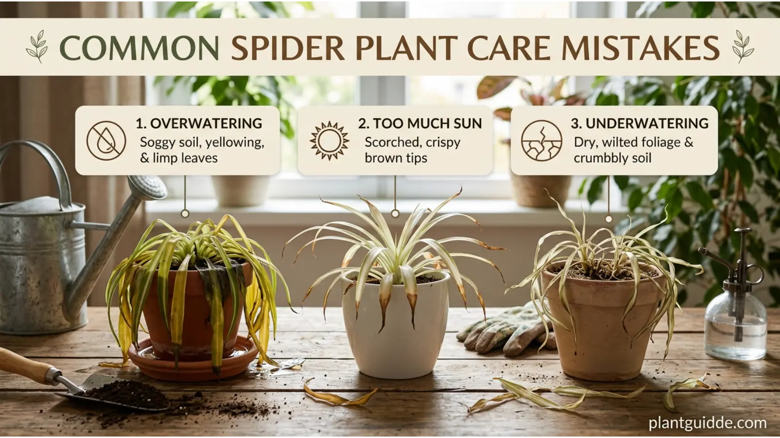 Common Spider Plant Care