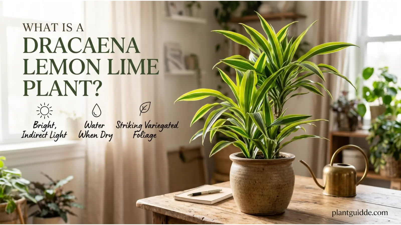 Dracaena Lemon Lime Plant