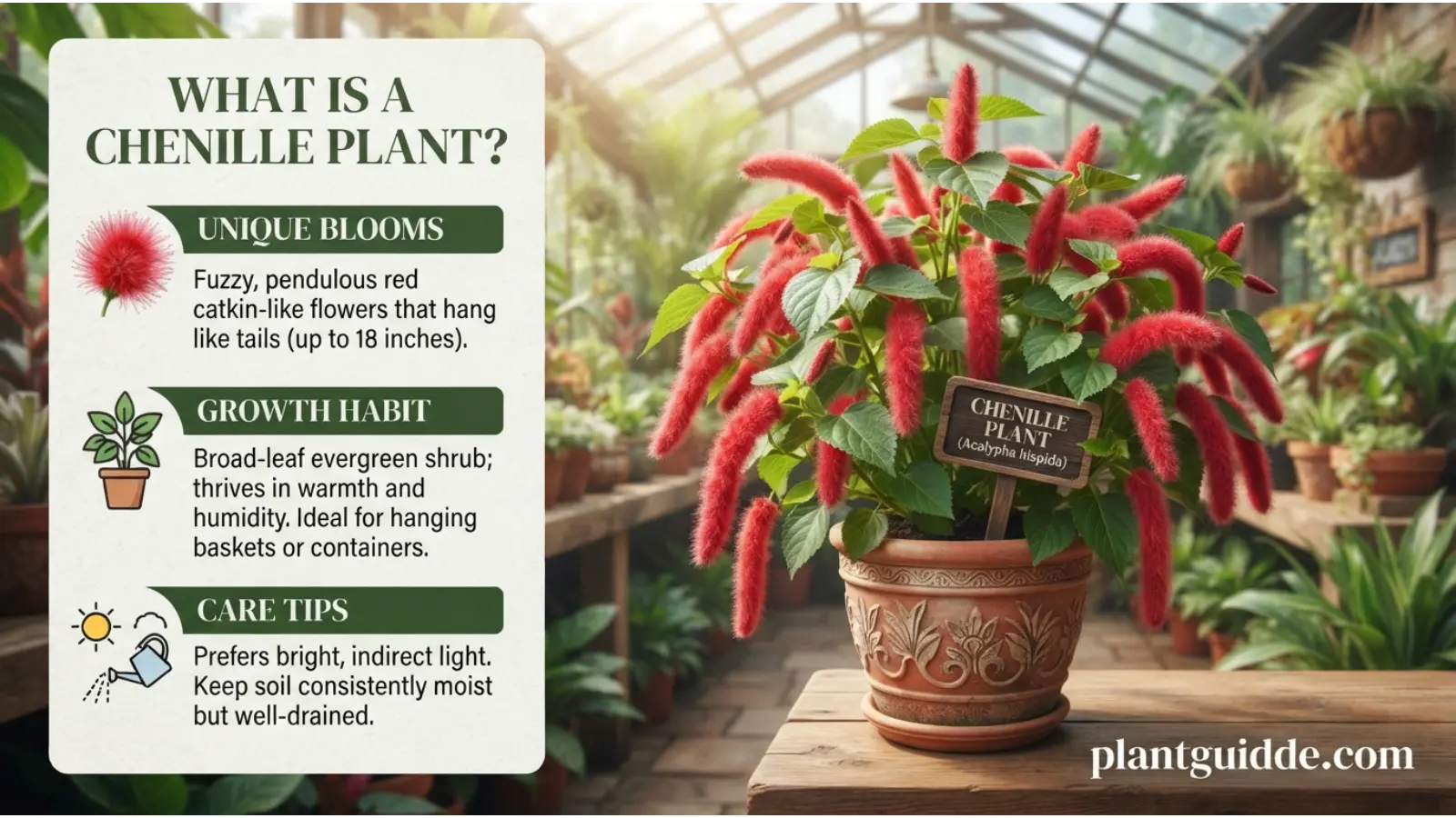 What Is a Chenille Plant