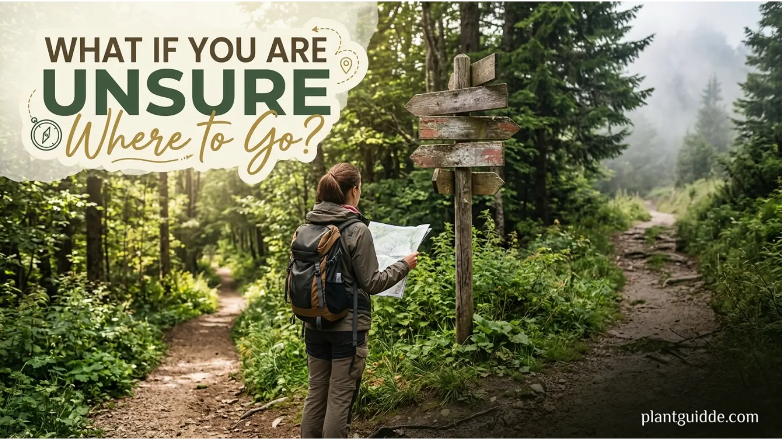 You Are Unsure Where to Go