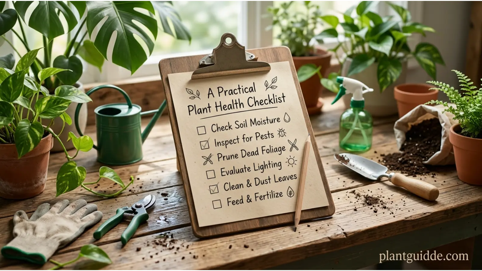 Practical Plant Health Checklist