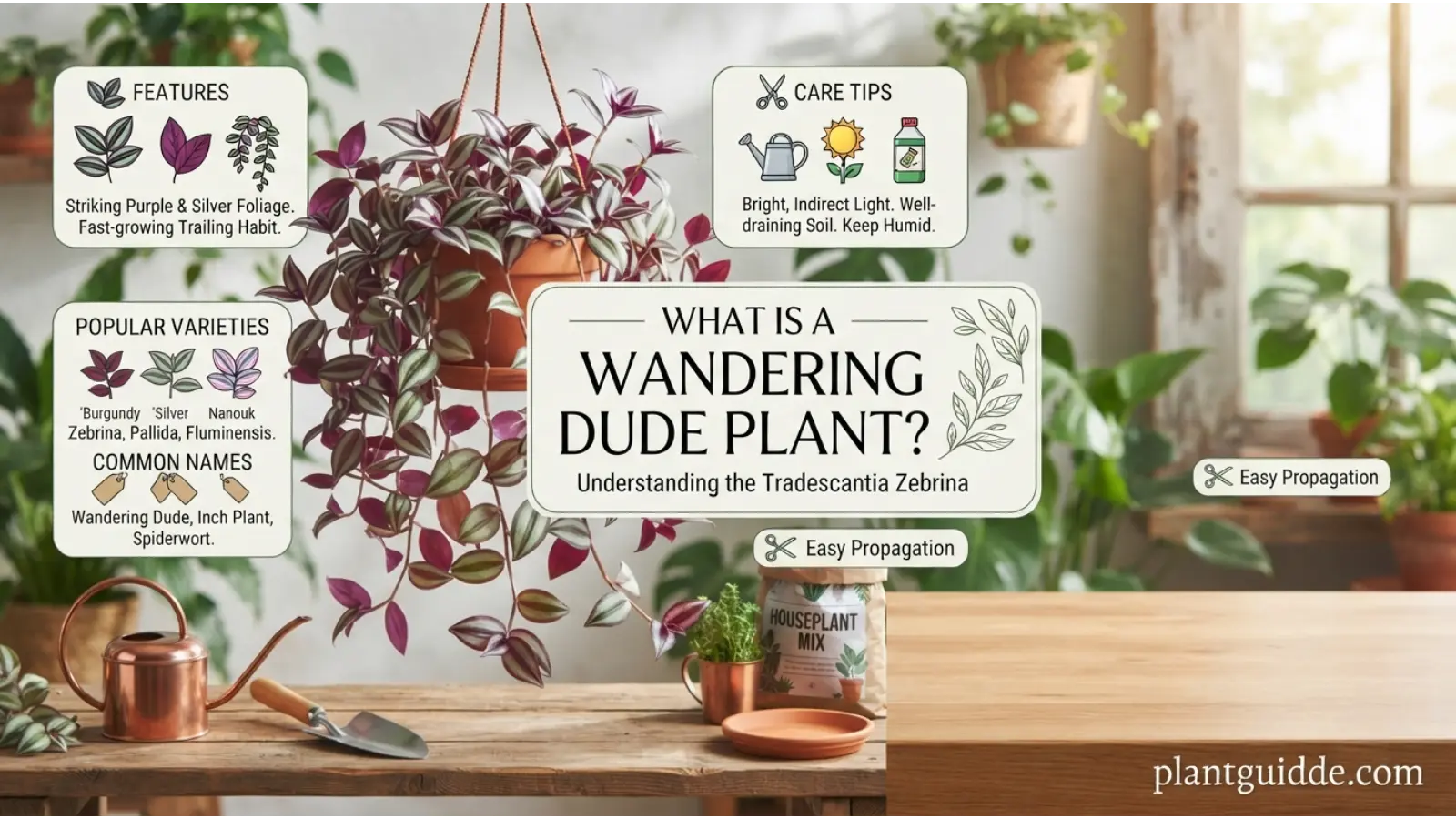 What Is a Wandering Dude Plant