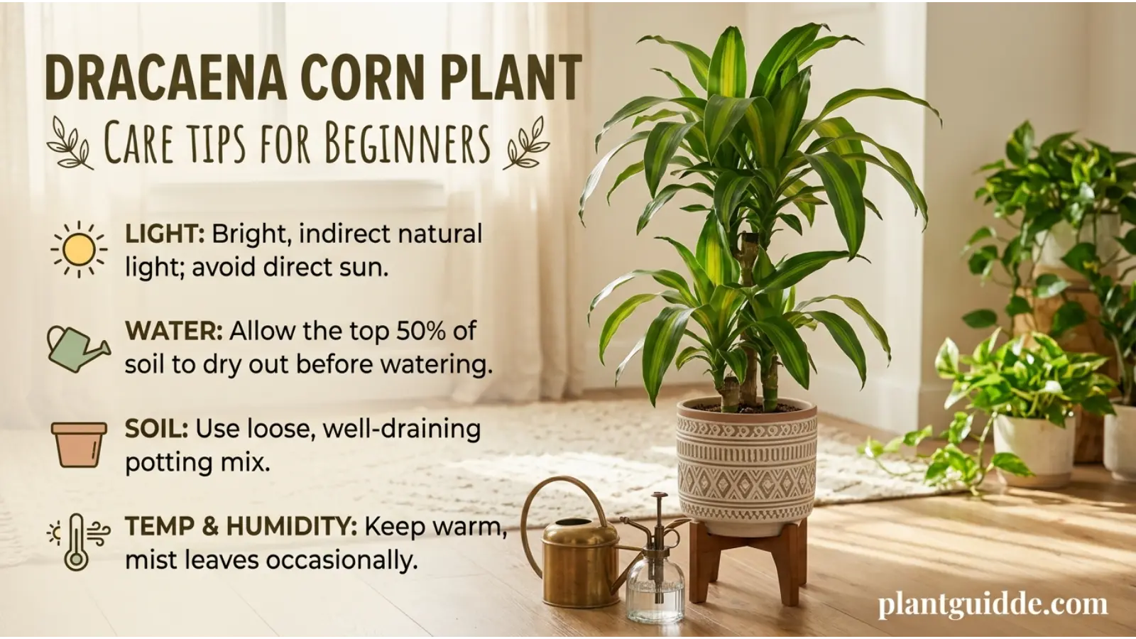 dracaena corn plant care