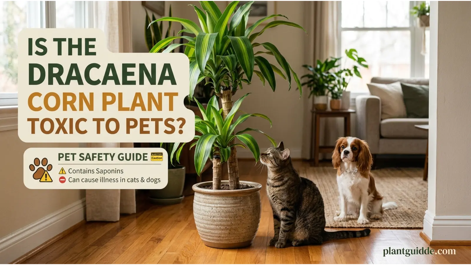 Dracaena Corn Plant Toxic to Pets