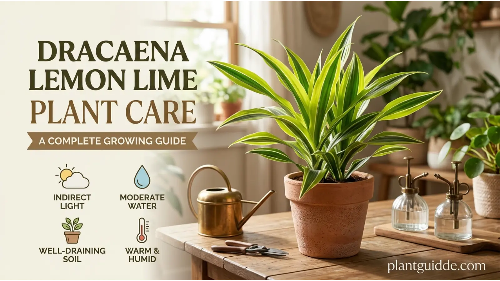dracaena lemon lime plant