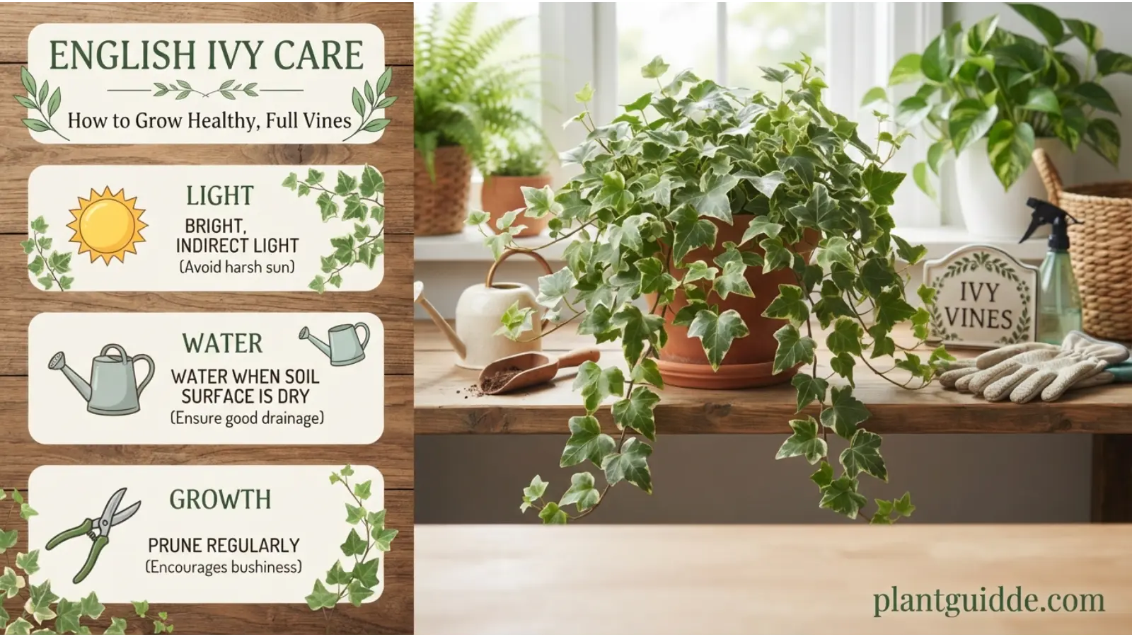 english ivy plant care