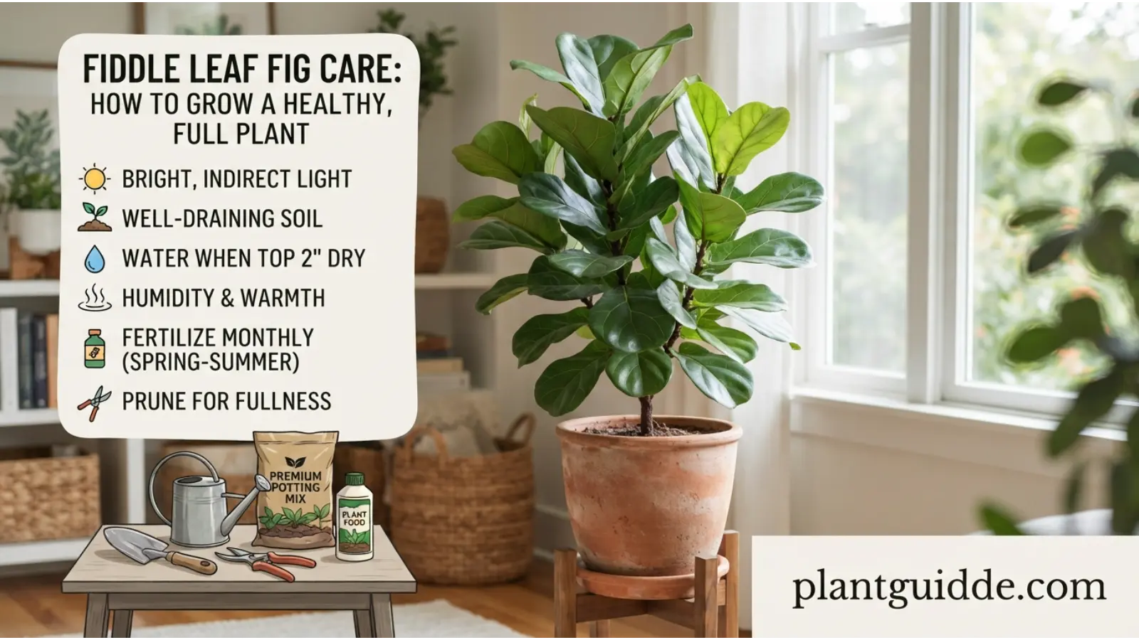 fiddle leaf fig plant