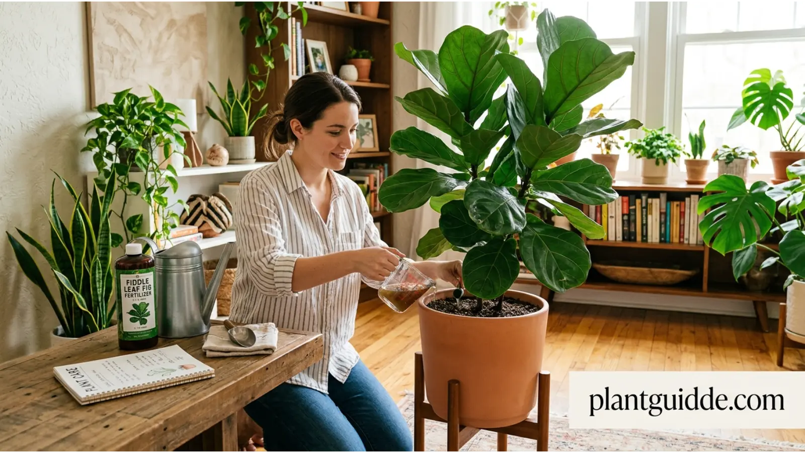 Fertilize a Fiddle Leaf Fig