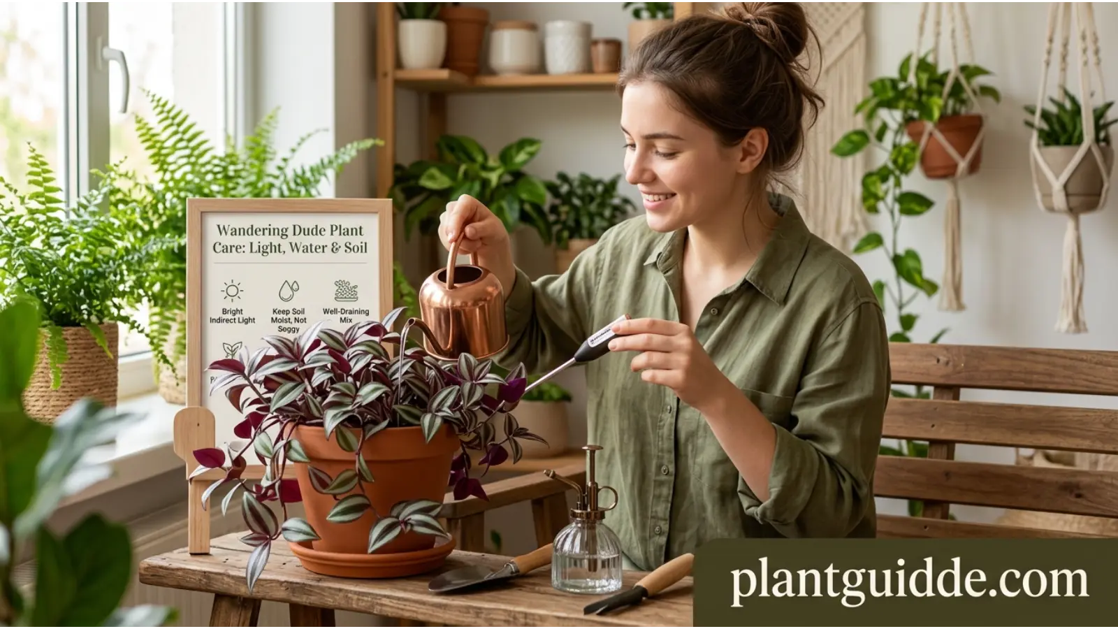wandering dude plant care