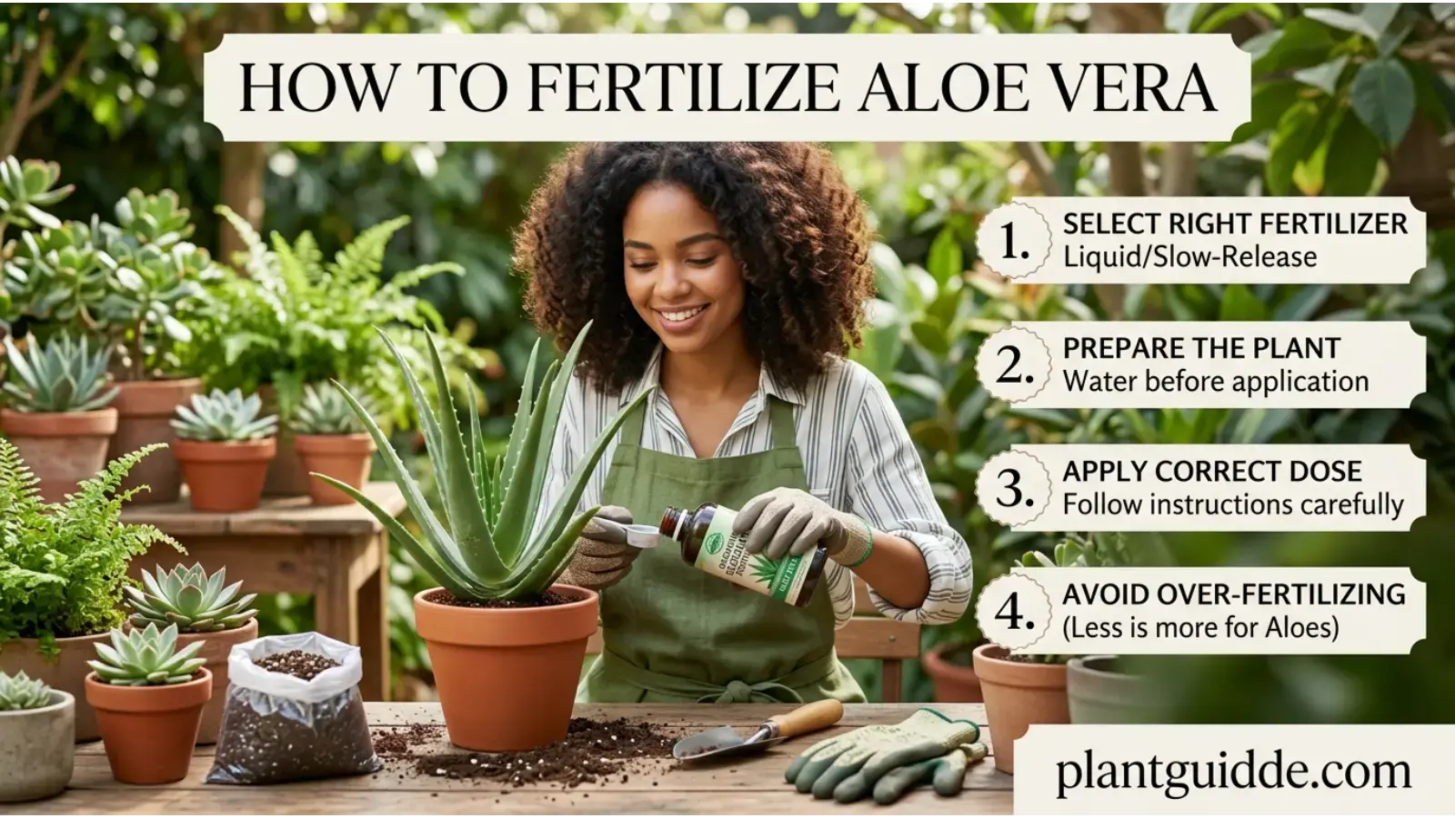 How to Fertilize Aloe Vera