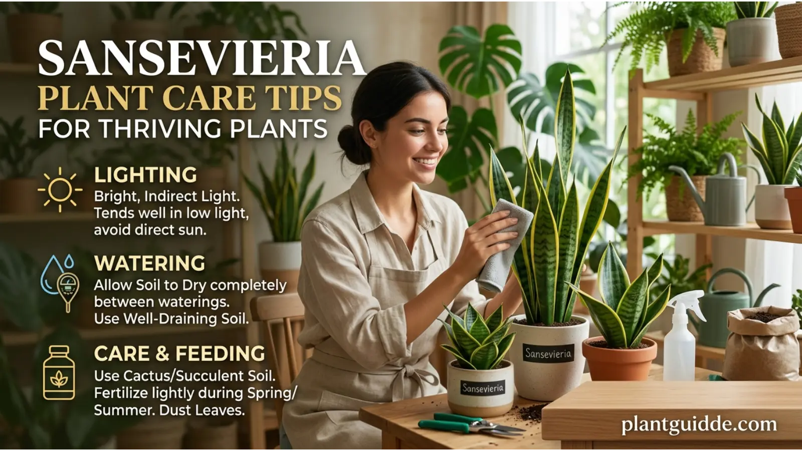 sansevieria plant care