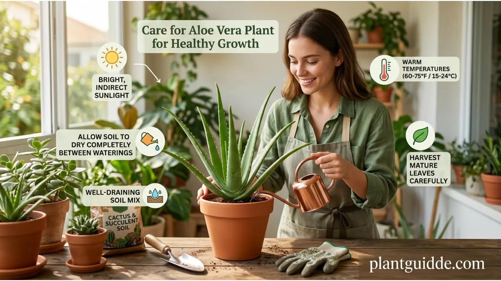 care for aloe vera plant