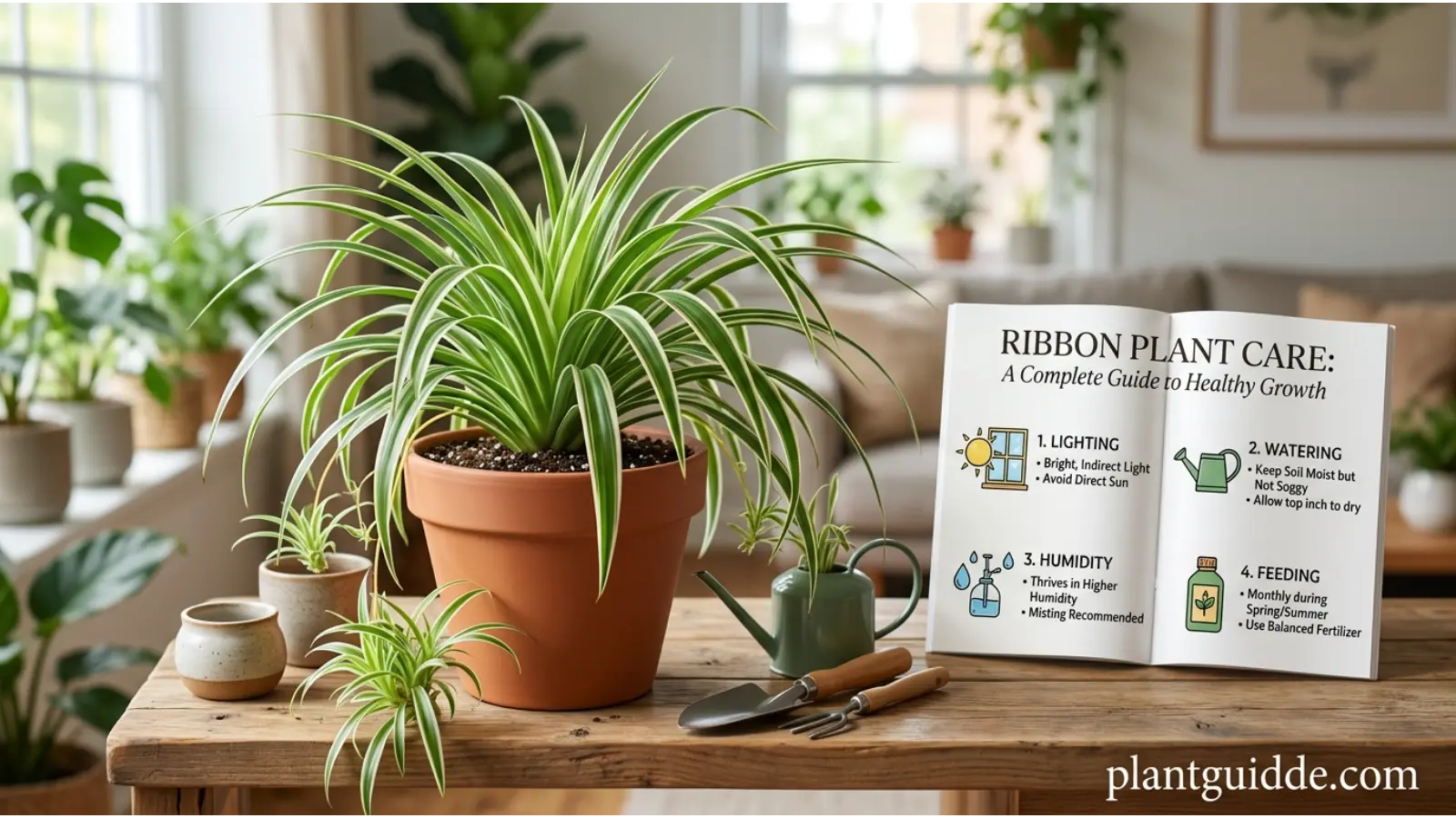 ribbon plant care