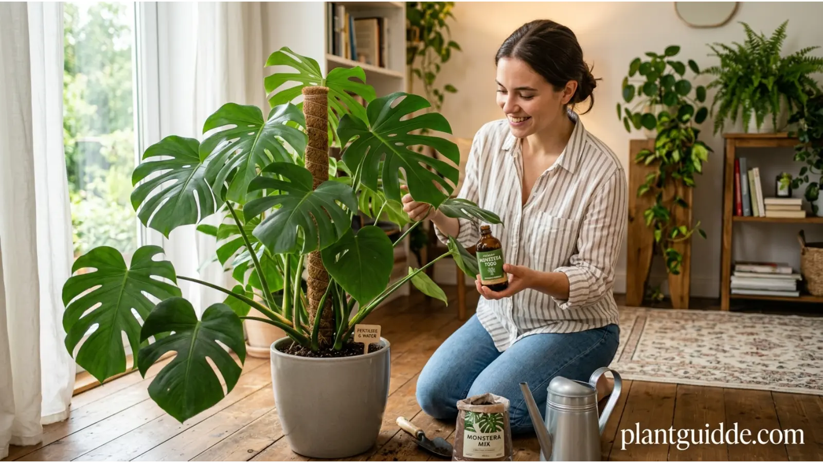 Fertilize an Indoor Monstera