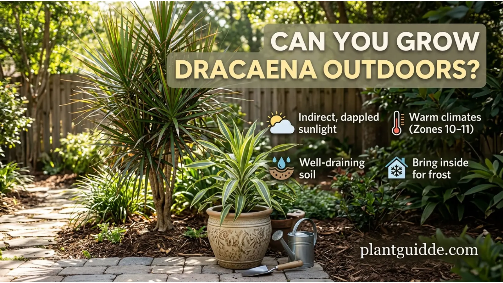Grow Dracaena Outdoors
