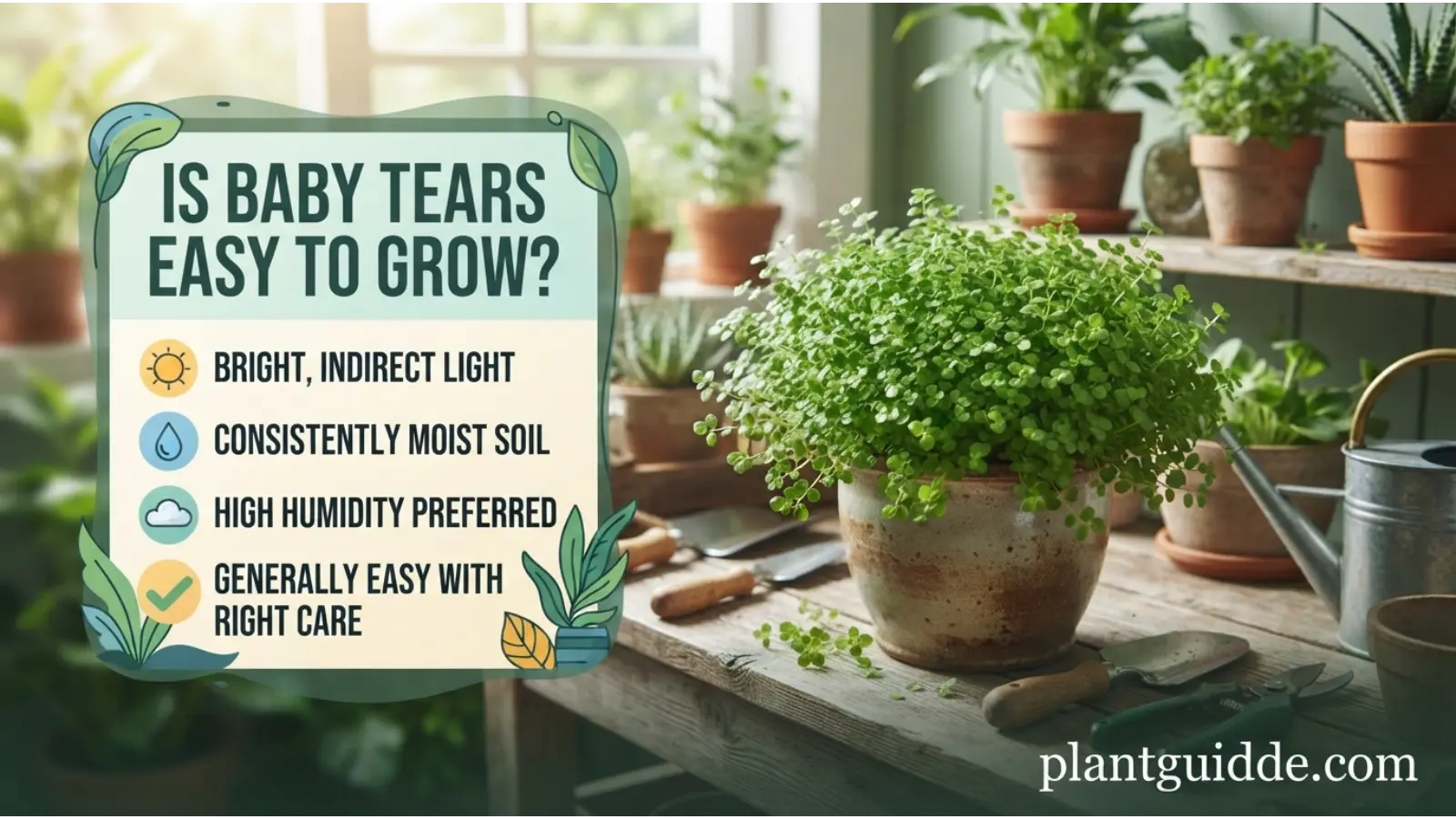 Is Baby Tears Easy to Grow