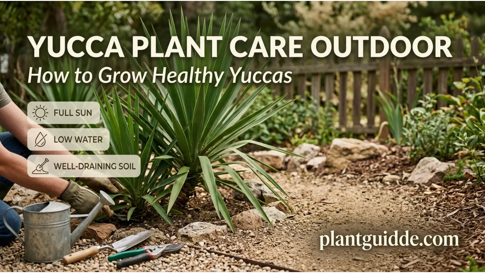 yucca plant care outdoor