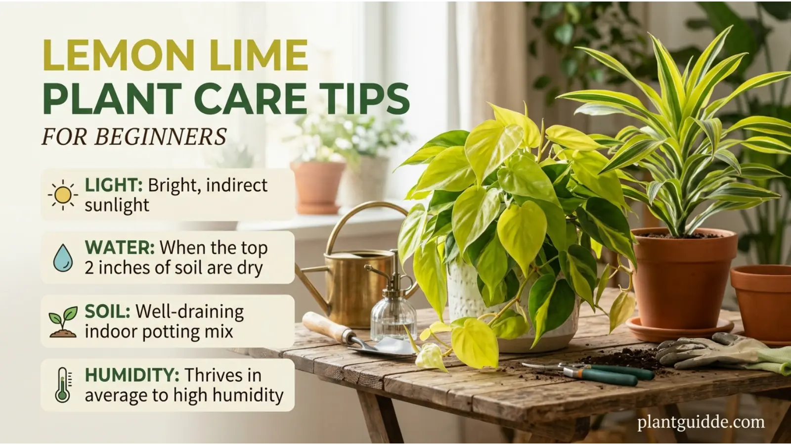lemon lime plant care