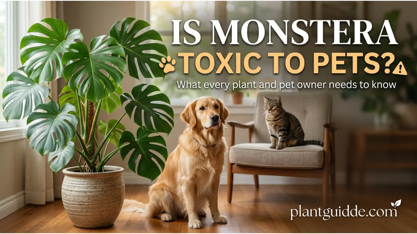 Is Monstera Toxic to Pets